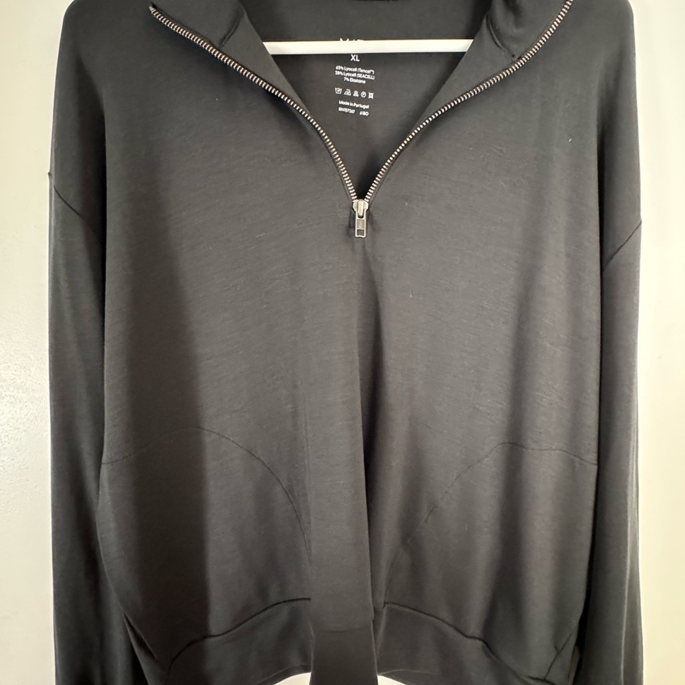 Mate Black Zip-Up Jacket XL